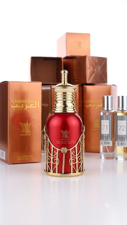 Al ghareeb unisexe 100ml oud+patchouli+ fruité et musc
