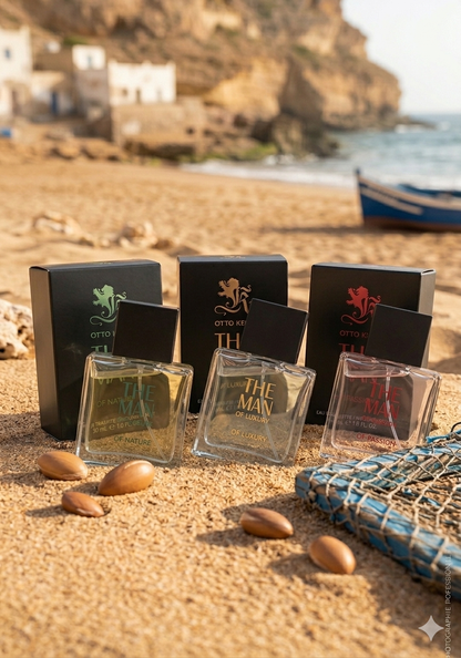 Pack otto kern the man en 3 pcs de 30ml avec des fragrances fortes