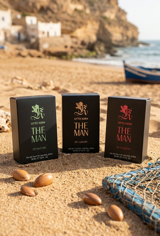 Pack otto kern the man en 3 pcs de 30ml avec des fragrances fortes